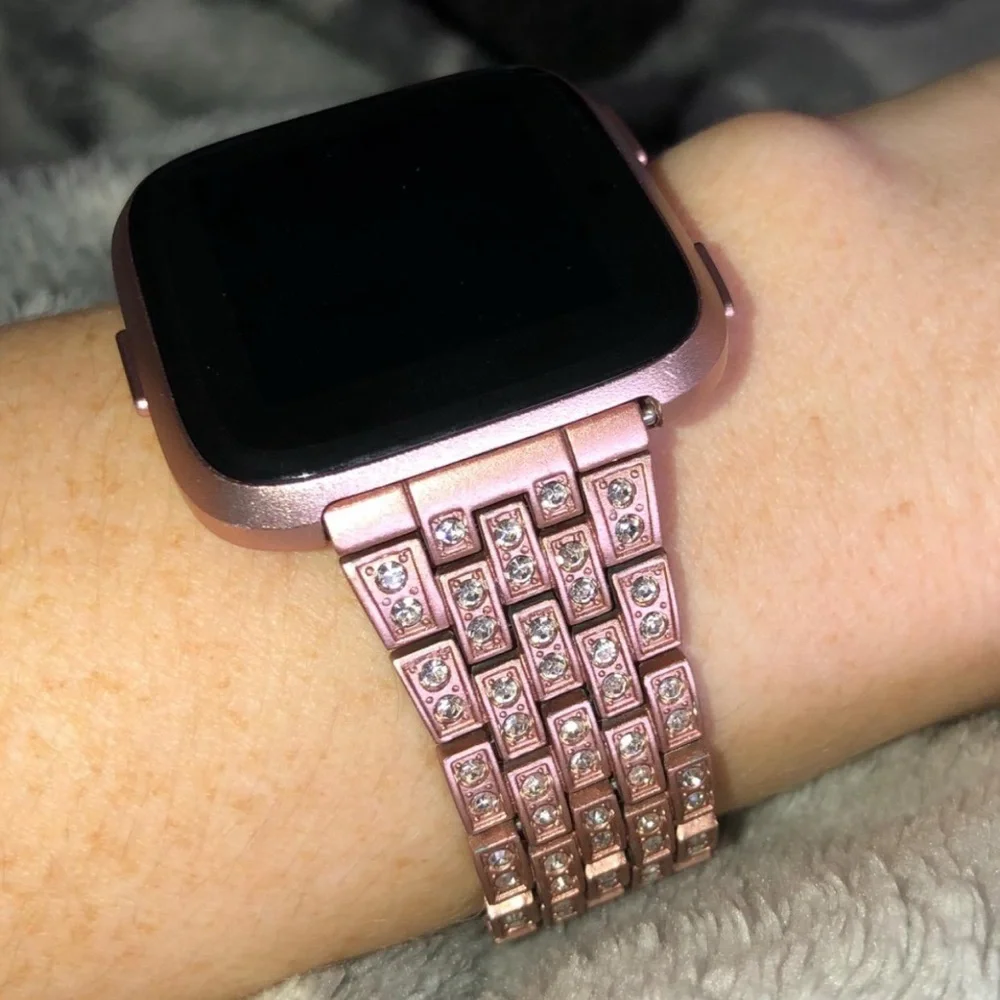 Bling Bands Compatible with Versa/Versa Lite NEW Fitbit Replacement Band for